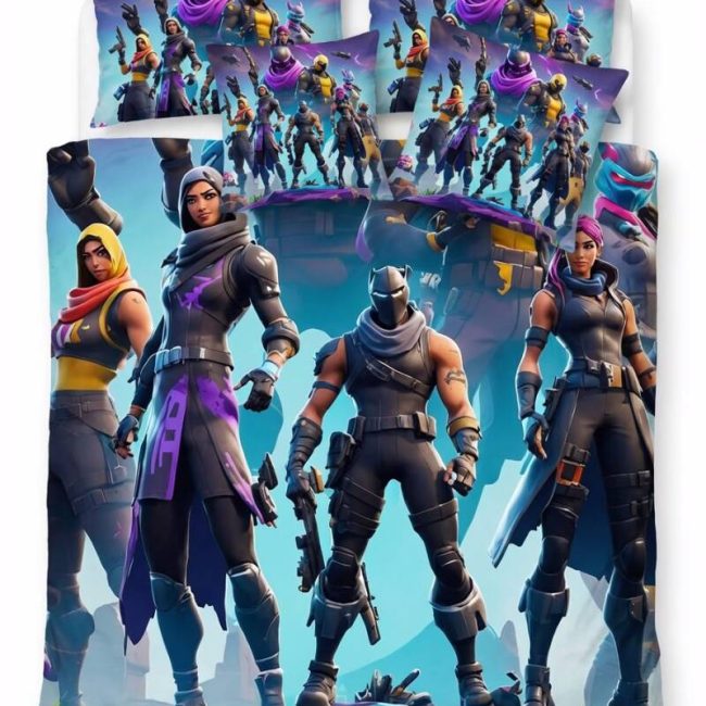 StayPlay Runaway Fortnite Collectie Dekbedovertrek – Inclusief Kussensloop