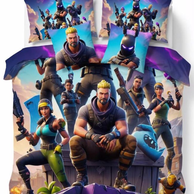 StayPlay Runaway Fortnite Collectie Dekbedovertrek – Inclusief Kussensloop