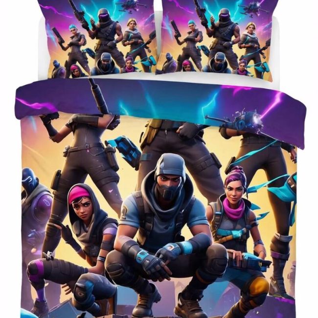 StayPlay Runaway Fortnite Collectie Dekbedovertrek – Inclusief Kussensloop