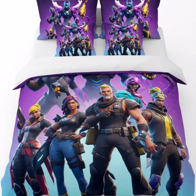 StayPlay Runaway Fortnite Collectie Dekbedovertrek – Inclusief Kussensloop