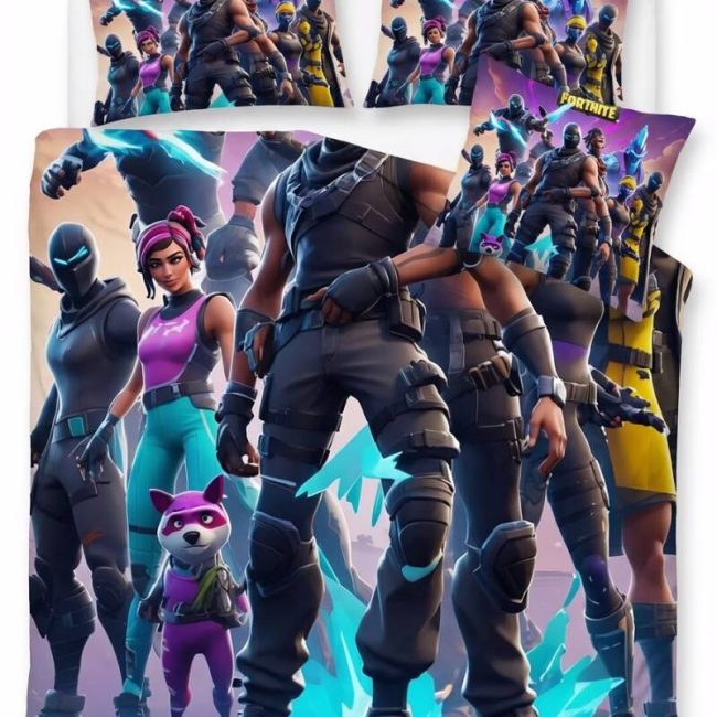 StayPlay Runaway Fortnite Collectie Dekbedovertrek – Inclusief Kussensloop