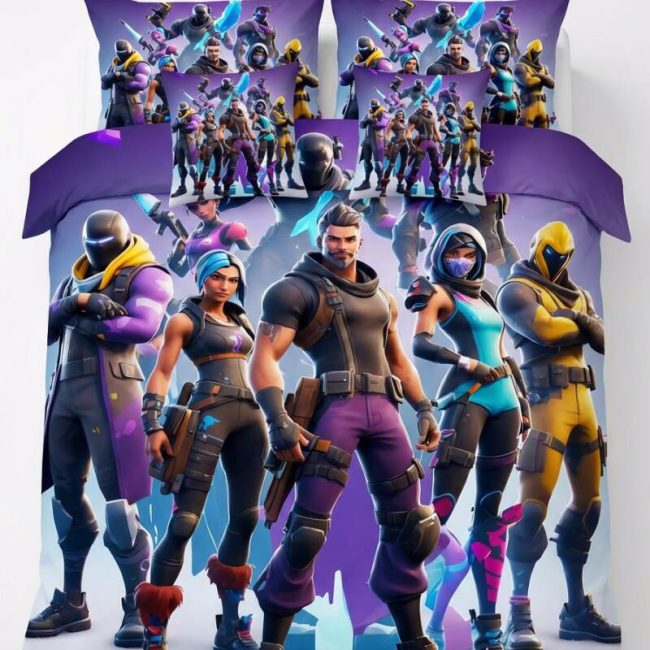 StayPlay Runaway Fortnite Collectie Dekbedovertrek – Inclusief Kussensloop