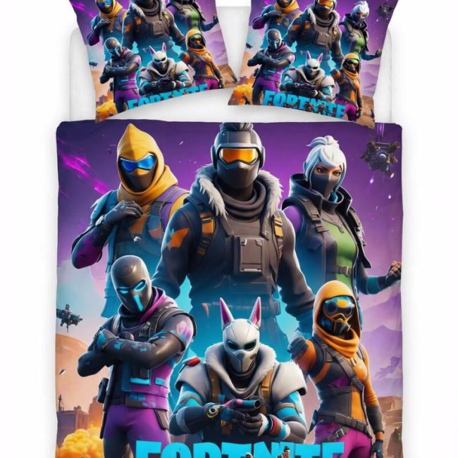 StayPlay Runaway Fortnite Collectie Dekbedovertrek – Inclusief Kussensloop