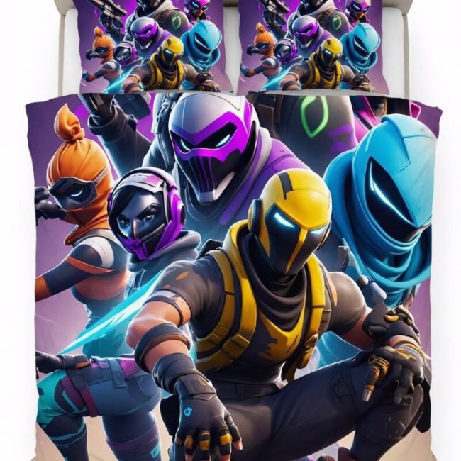 StayPlay Runaway Fortnite Collectie Dekbedovertrek – Inclusief Kussensloop