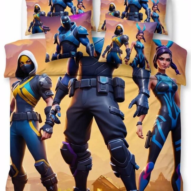 StayPlay Runaway Fortnite Collectie Dekbedovertrek – Inclusief Kussensloop