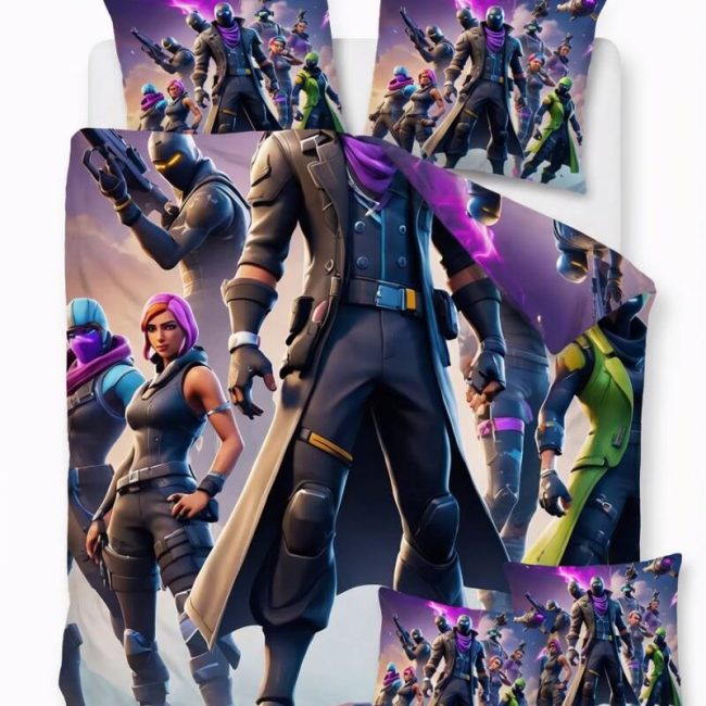 StayPlay Runaway Fortnite Collectie Dekbedovertrek – Inclusief Kussensloop