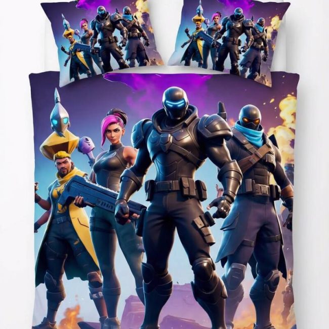 StayPlay Runaway Fortnite Collectie Dekbedovertrek – Inclusief Kussensloop