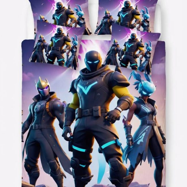 StayPlay Runaway Fortnite Collectie Dekbedovertrek – Inclusief Kussensloop
