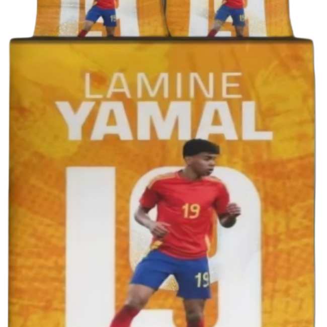 StayPlay Runaway Lamine Yamal Dekbedovertrek – Inclusief 1 of 2 Kussenslopen | Vandaag Besteld, Morgen in Huis