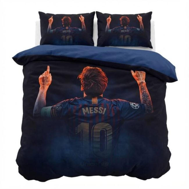 StayPlay Runaway Messi | Voetbal Dekbedovertrek Inclusief Kussensloop