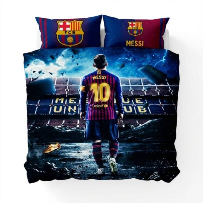 StayPlay Runaway Messi | Voetbal Dekbedovertrek Inclusief Kussensloop