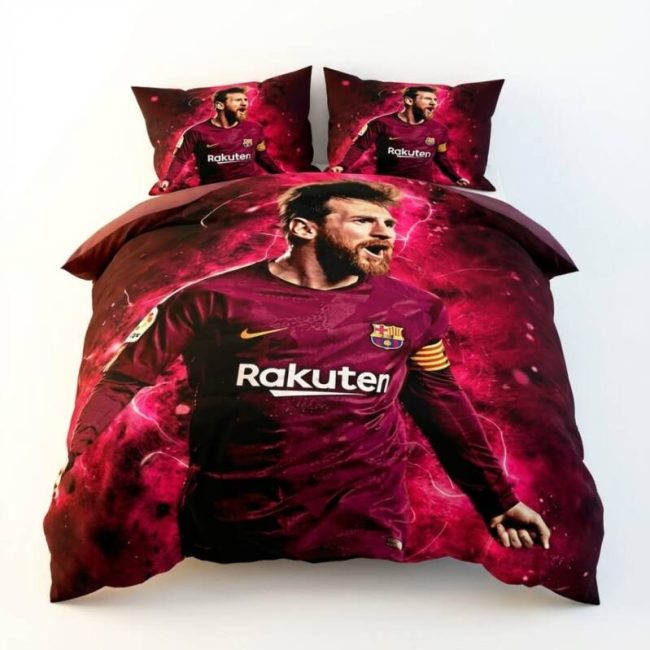 StayPlay Runaway Messi | Voetbal Dekbedovertrek Inclusief Kussensloop