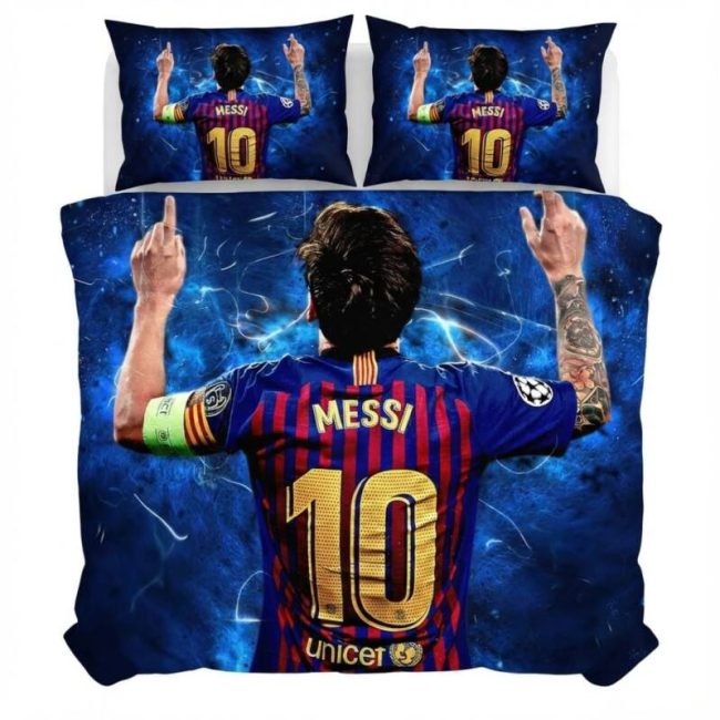StayPlay Runaway Messi | Voetbal Dekbedovertrek Inclusief Kussensloop