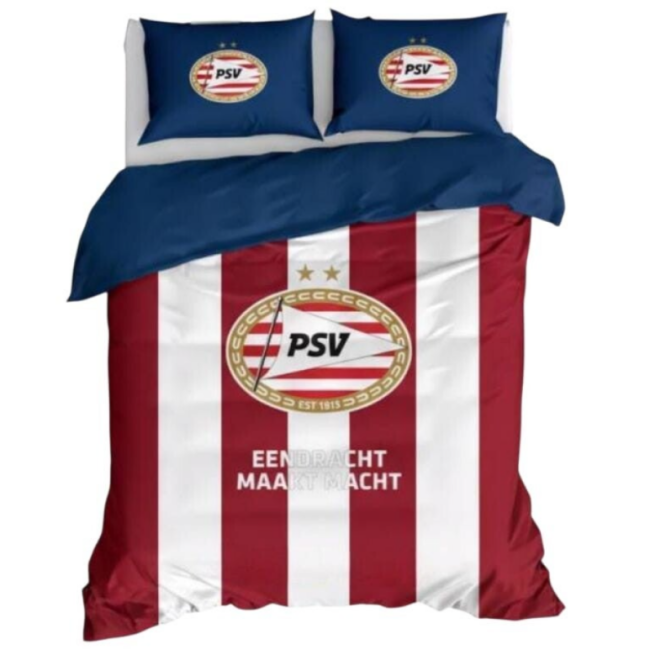 StayPlay Runaway PSV Dekbedovertrek met Kussensloop – Voetbal Beddengoed