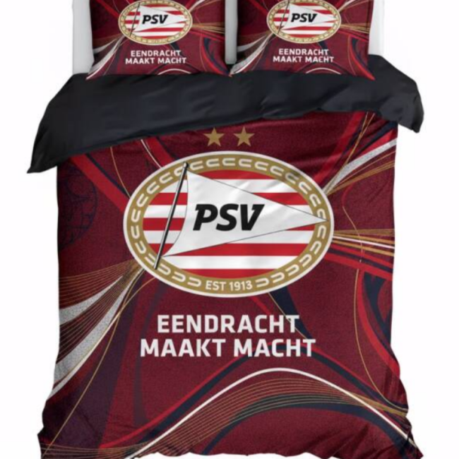 StayPlay Runaway PSV Dekbedovertrek met Kussensloop – Voetbal Beddengoed