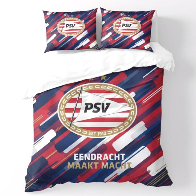 StayPlay Runaway PSV Dekbedovertrek met Kussensloop – Voetbal Beddengoed