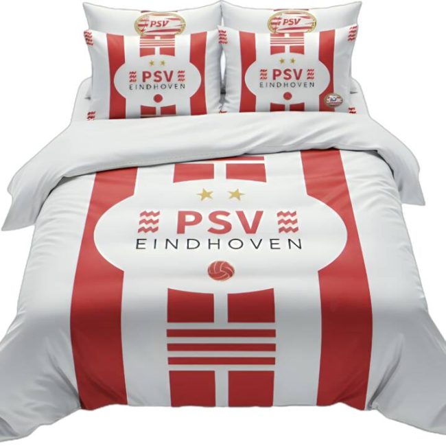 StayPlay Runaway PSV | Voetbal Dekbedovertrek Inclusief Kussensloop