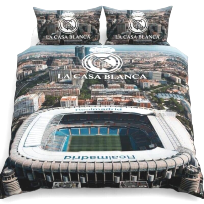 StayPlay Runaway Real Madrid CF | Dekbedovertrek – Inclusief 1 of 2 Kussenslopen