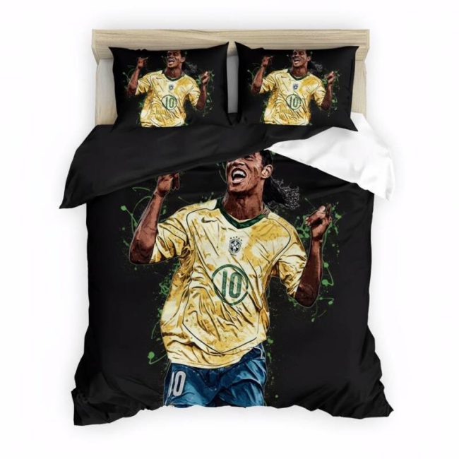 StayPlay Runaway Ronaldinho | Voetbal Dekbedovertrek Inclusief Kussensloop