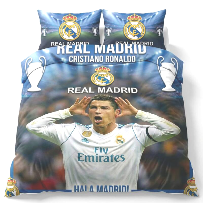 StayPlay Runaway Ronaldo | Dekbedovertrek Inclusief Kussens