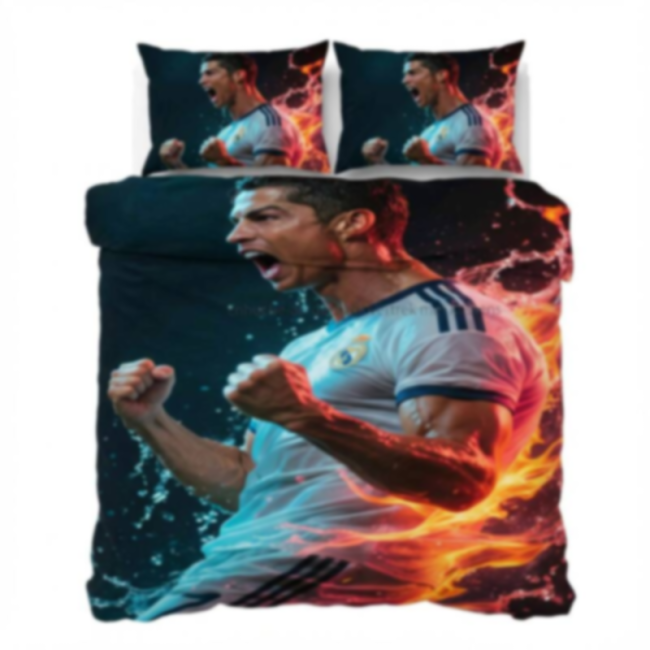 StayPlay Runaway Ronaldo | Dekbedovertrek Inclusief Kussens