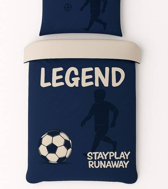 StayPlay Runaway Voetbal Dekbedovertrek LEGEND