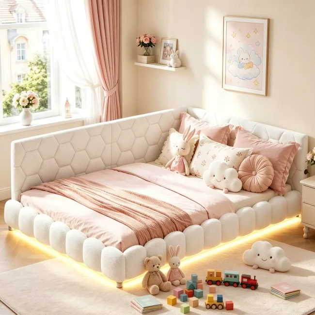 StayPlay Runaway Bed 140x200cm – Wit 232947