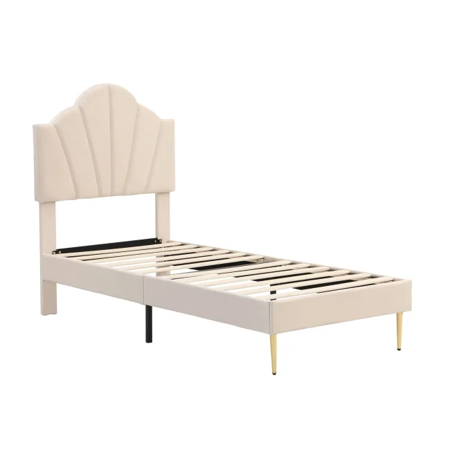 StayPlay Runaway Bed 90x200cm – Beige 229373