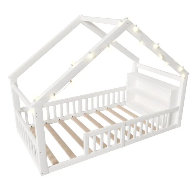 StayPlay Runaway Bed 90x190cm – Wit 231202