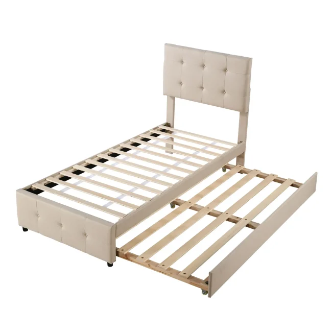 StayPlay Runaway Bed 90x200cm – Beige 228523