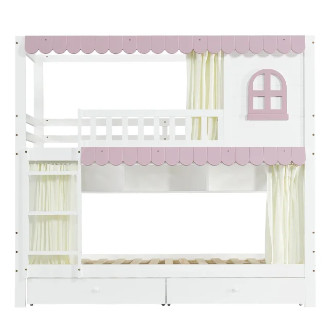 StayPlay Runaway Stapelbed 90x200cm – Wit 228623