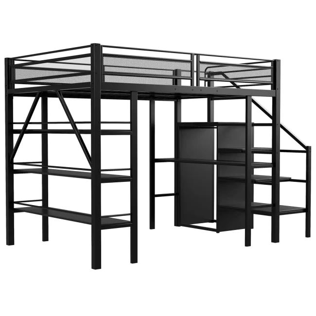 StayPlay Runaway Kledingkast 140x200cm – Zwart 274708