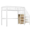 StayPlay Runaway Opbergkast 90x200cm – Wit