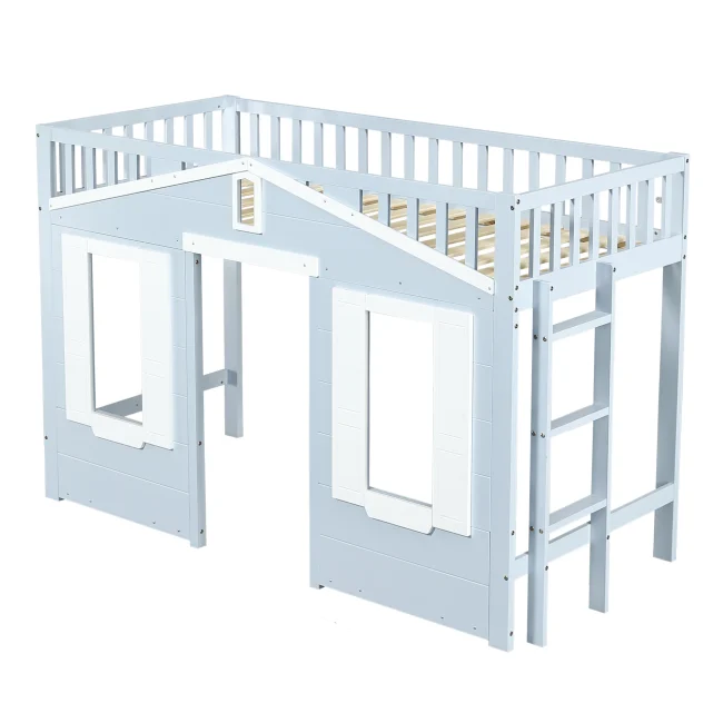 StayPlay Runaway Bed 90x200cm – Blauw