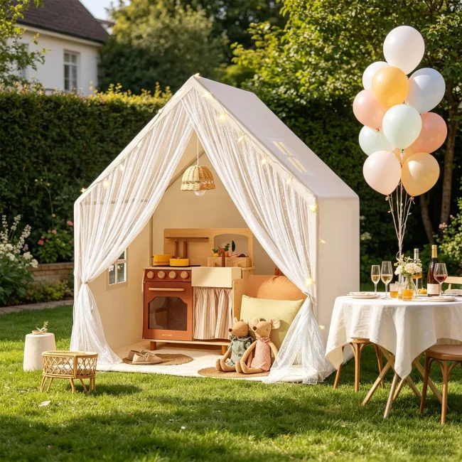 Tent met stijlvol design, ideale cadeaukeuze voor slaapkamer, woonkamer en buiten.