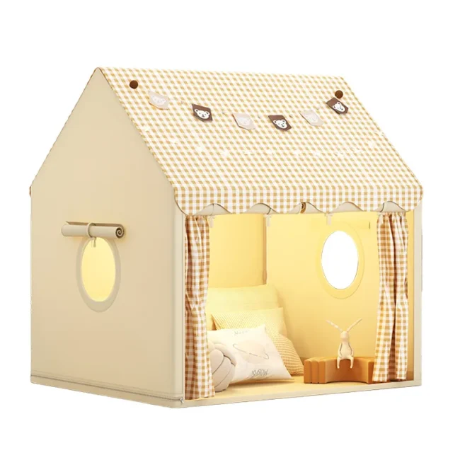 Kinder Speelhuisje Opvouwbaar Binnen Buiten Speeltent Babytent Grote Kinderspeelgoedtent Prinsessenkasteel Speelhuis