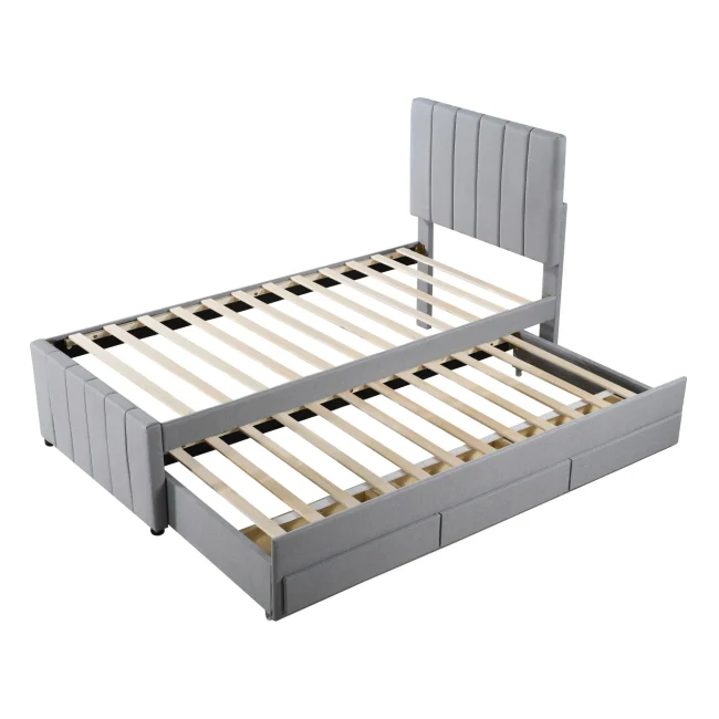 StayPlay Runaway Bed 90x200cm – Grijs 229343
