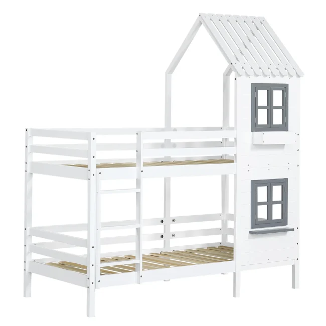 StayPlay Runaway Stapelbed 90x200cm – Wit 228693