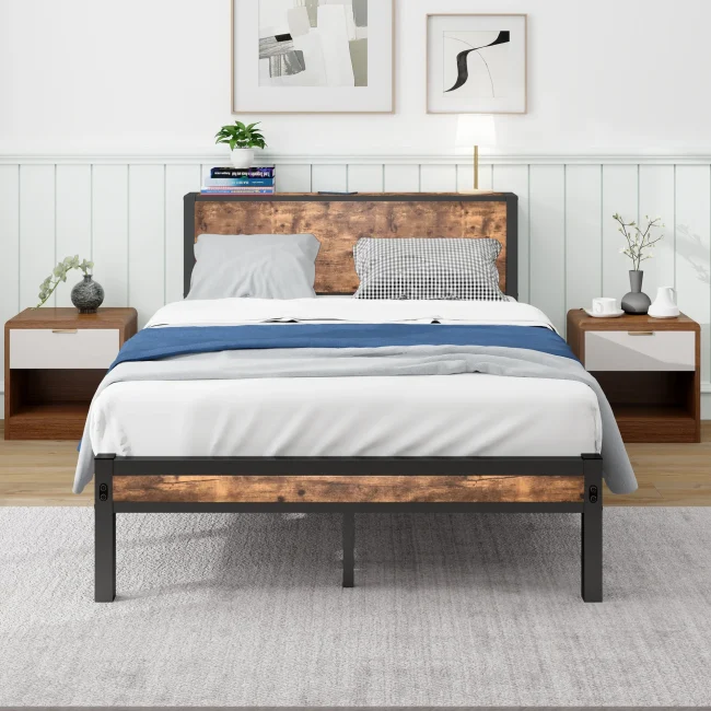 StayPlay Runaway Bed 120x200cm – Bruin