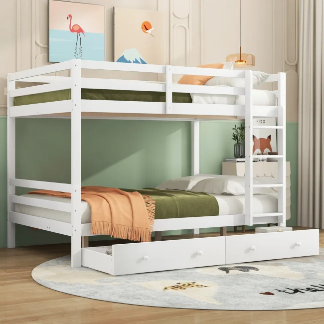 StayPlay Runaway Stapelbed 140x200cm – Wit 232092