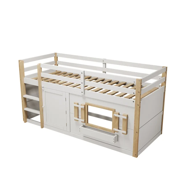 StayPlay Runaway Bed 90x200cm – Wit 228113