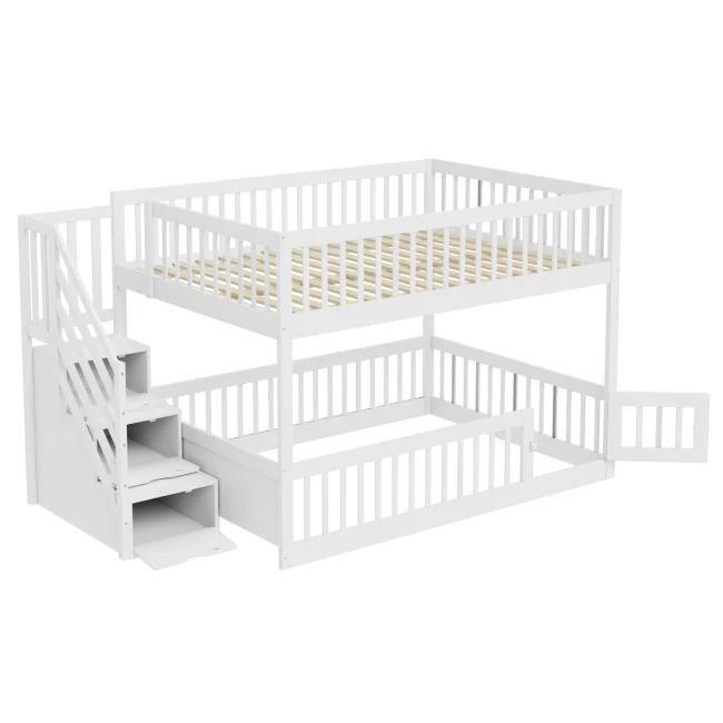 StayPlay Runaway Stapelbed 140x200cm – Wit 229483