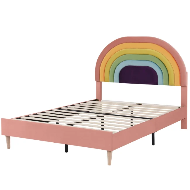 StayPlay Runaway Bed 140x200cm – Roze 228843