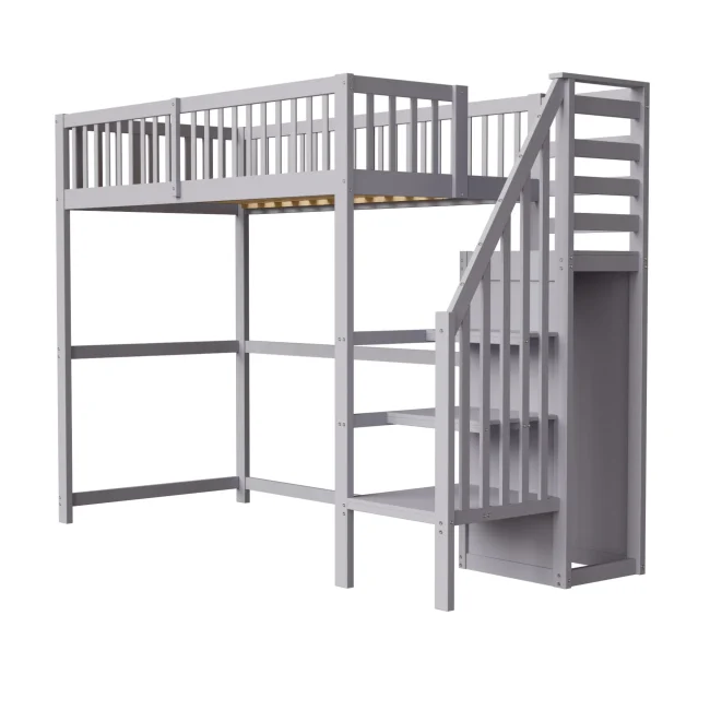 StayPlay Runaway Kledingkast 90x200cm – Grijs