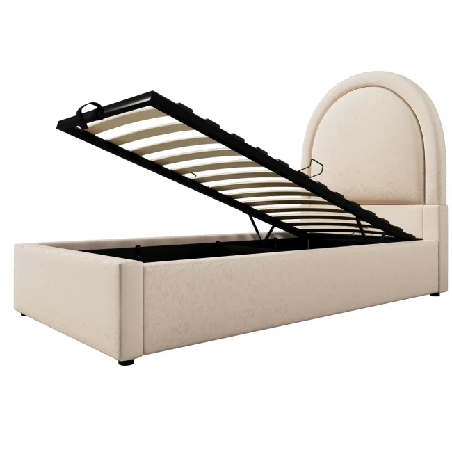 StayPlay Runaway Bed 90x200cm – Beige 230503