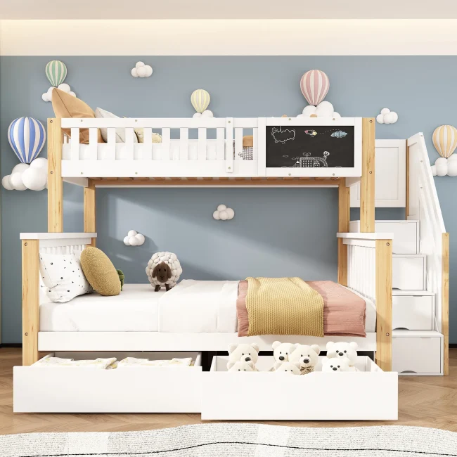 StayPlay Runaway Stapelbed 140x200cm – Wit 231936
