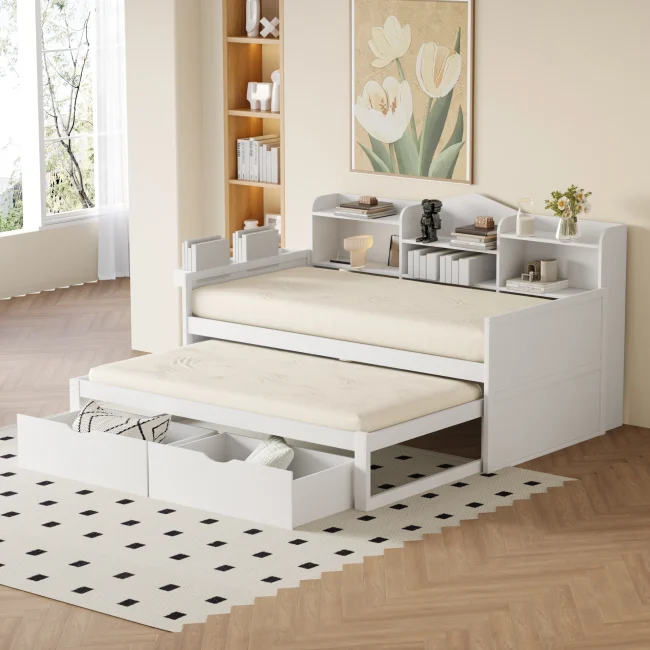 StayPlay Runaway Bed – Wit 227963