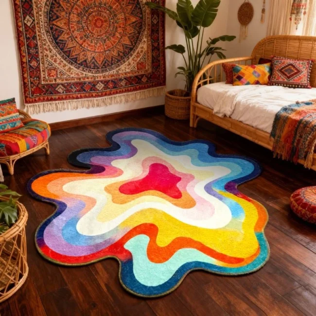 StayPlay Runaway Tapijt – gestreept met 100% polyester 256624